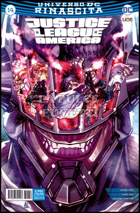 JUSTICE LEAGUE AMERICA # 52 - JUSTICE LEAGUE AMERICA 14 - RINASCITA